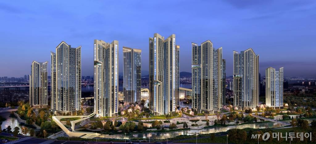 대우건설 트릴리언트 반포 설계안 투시도 /사진=외부