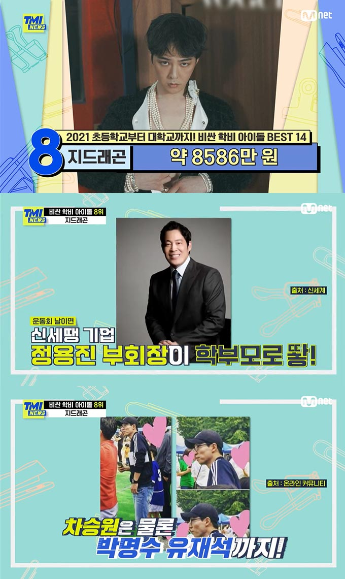 /사진=Mnet 'TMI 뉴스' 방송 화면 캡처