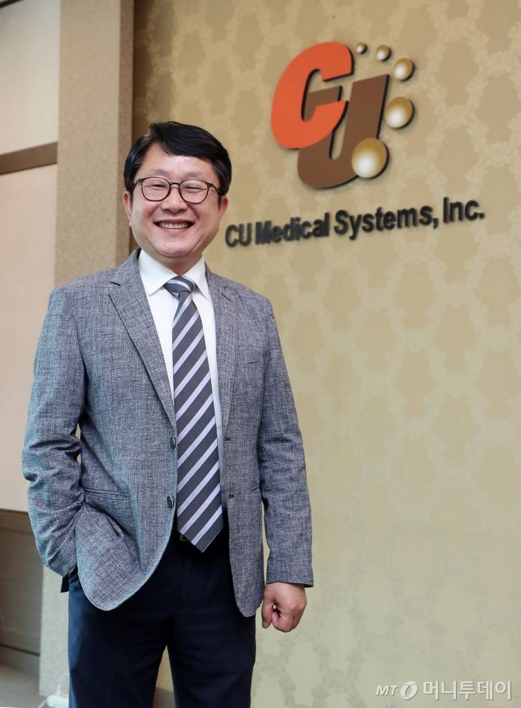 김형수 씨유메디칼시스템 대표 /사진=김휘선 기자 hwijpg@