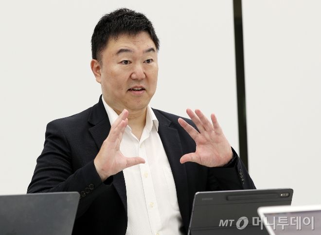 강승현 코스맥스비티아이 상무/사진=김휘선 기자 