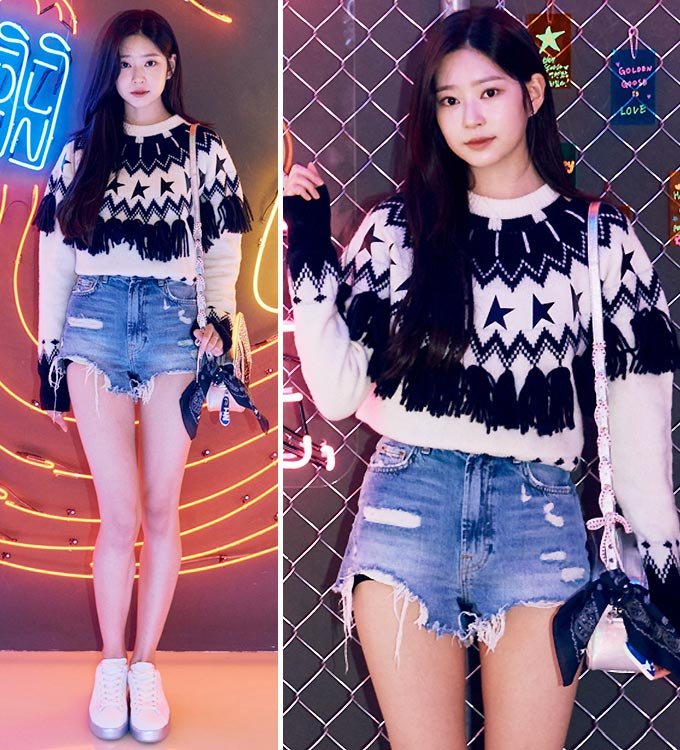 그룹 아이즈원 출신 김민주/사진=골든구스 제공