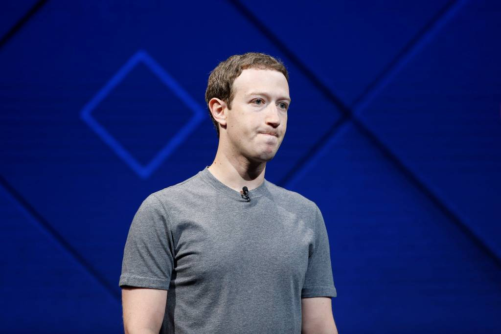 Facebook Founder and CEO Mark Zuckerberg speaks on stage during the annual Facebook F8 developers conference in San Jose, California, U.S., April 18, 2017. REUTERS