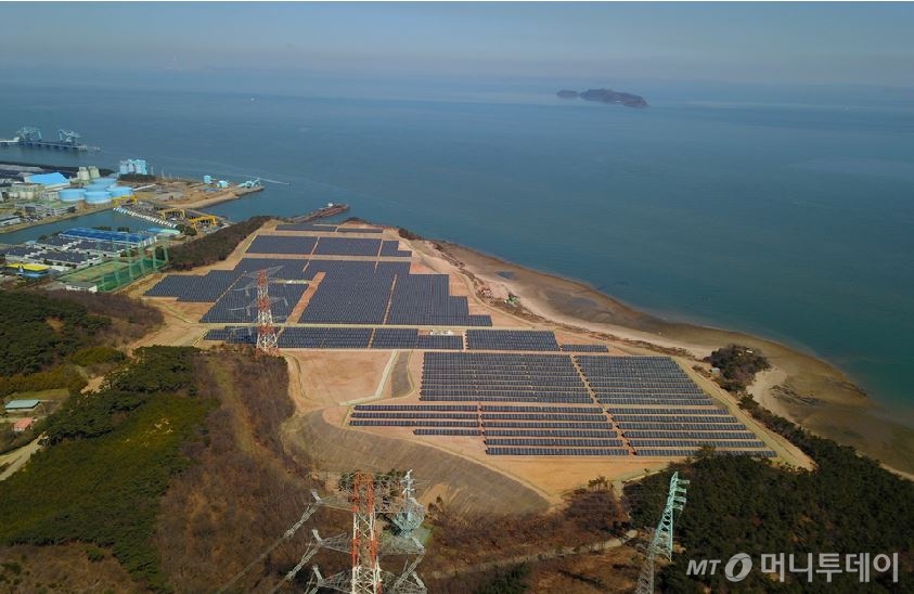 당진에코파워 태양광발전소 조감도 / 사진제공=충남 당진시