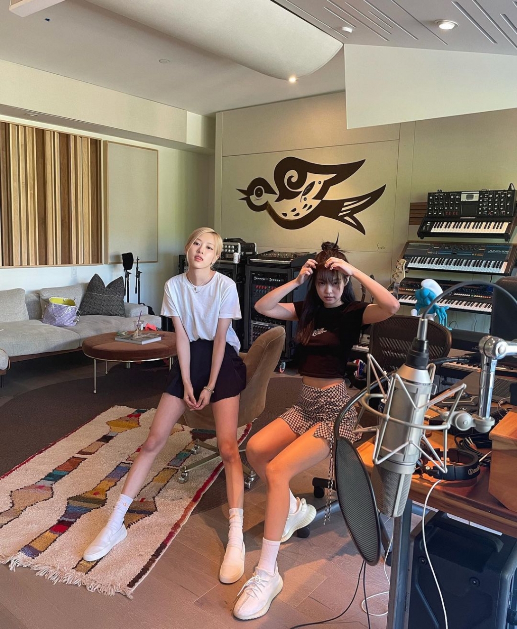 그룹 블랙핑크 로제, 제니/사진=제니 인스타그램