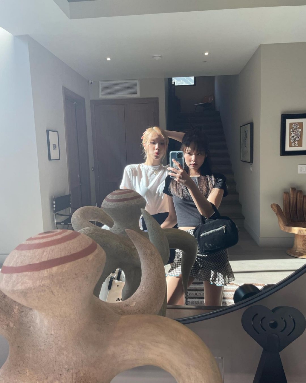 그룹 블랙핑크 로제, 제니/사진=로제 인스타그램