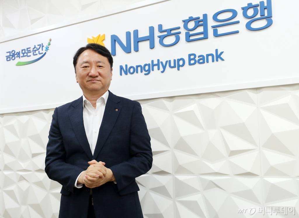 권준학 NH농협은행장 /사진=김휘선 기자 hwijpg@