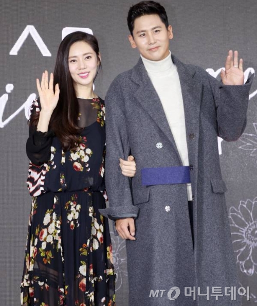 배우 추자현-우효광 부부/사진=김휘선 기자