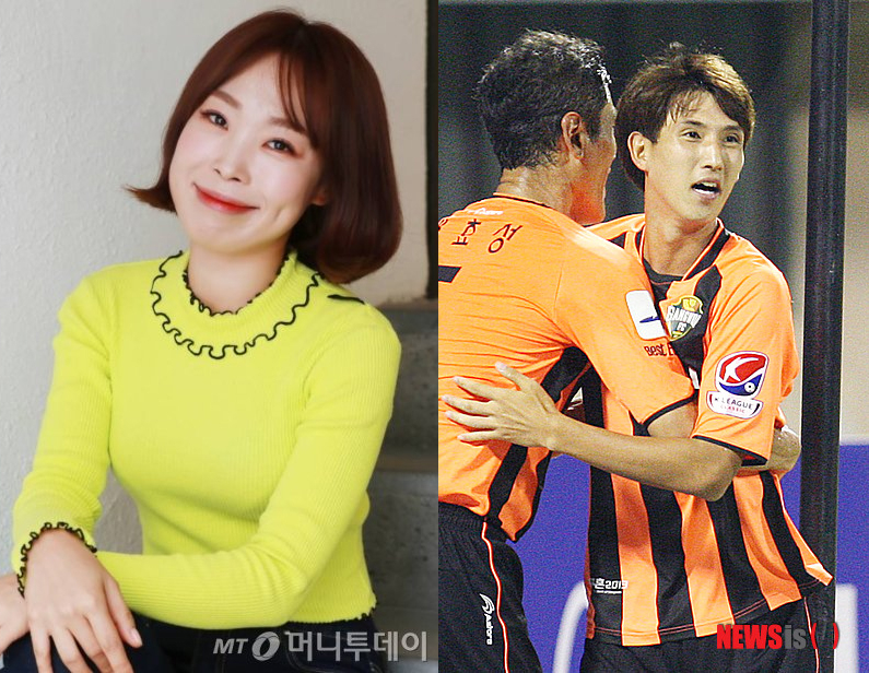 개그우먼 오나미, 축구선수 출신 박민 /사진=머니투데이 DB, 뉴시스