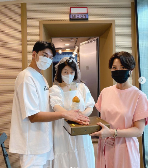 쇼핑호스트 이민응, 배우 최화정, 쇼핑호스트 동지현/사진=이민웅 인스타그램