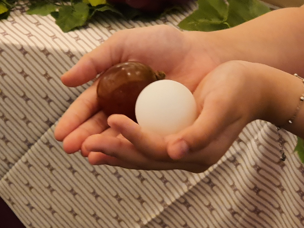 탁구공만한 포도, 루비로망과 쥬얼머스캣 포도알 1개의 이미지/사진=신세계백화점 