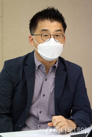 김도현 국민대 혁신기업연구센터 소장이 지난 4일 서울 종로구 머니투데이에서 열린 머니투데이-공공정책전략연구소 공동 좌담회에서 발언하고 있다. /사진=이기범 기자 leekb@