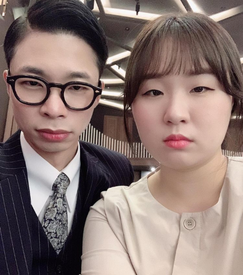 개그맨 안진호-개그우먼 한송희 부부/사진=한송희 인스타그램