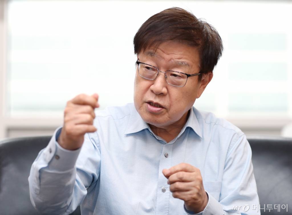 김영주 부산세계박람회 유치위원장 인터뷰 /사진=이기범 기자 leekb@