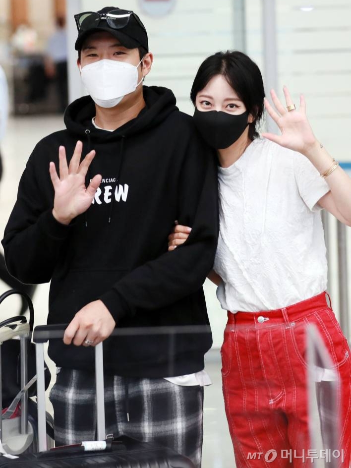 배우 한예슬-류성재 커플/사진=머니투데이 DB /사진=임성균 기자 tjdrbs23@