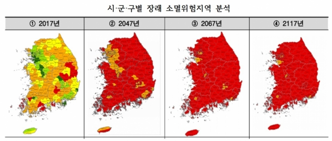 /그래픽=감사원 '인구구조변화 대응실태' 보고서