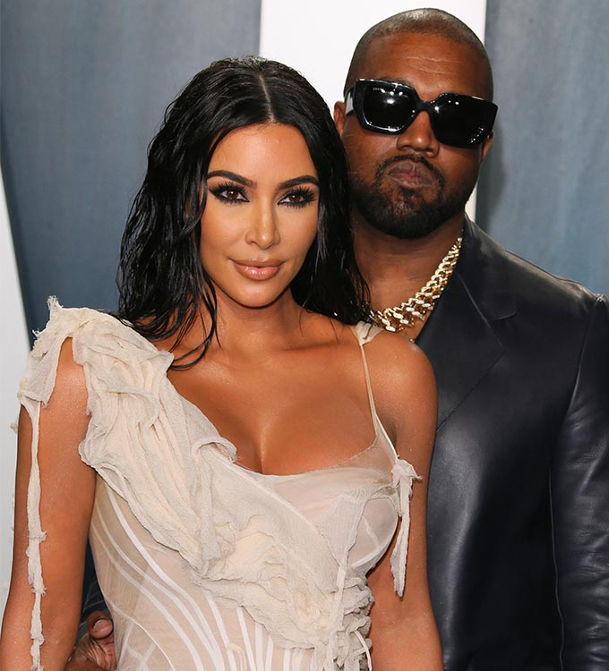 할리우드 스타 킴 카다시안, 래퍼 카니예 웨스트/사진=AFP/뉴스1