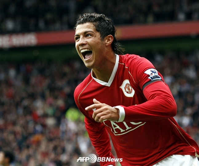 맨유 시절의 크리스티아누 호날두./AFPBBNews=뉴스1