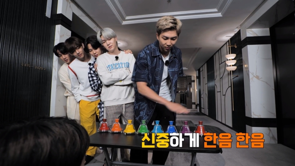 /사진=V라이브 'BTS'