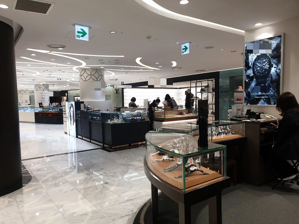 롯데면세점 본점 내 매장 전경 2021.08.24 /사진=이재은 기자