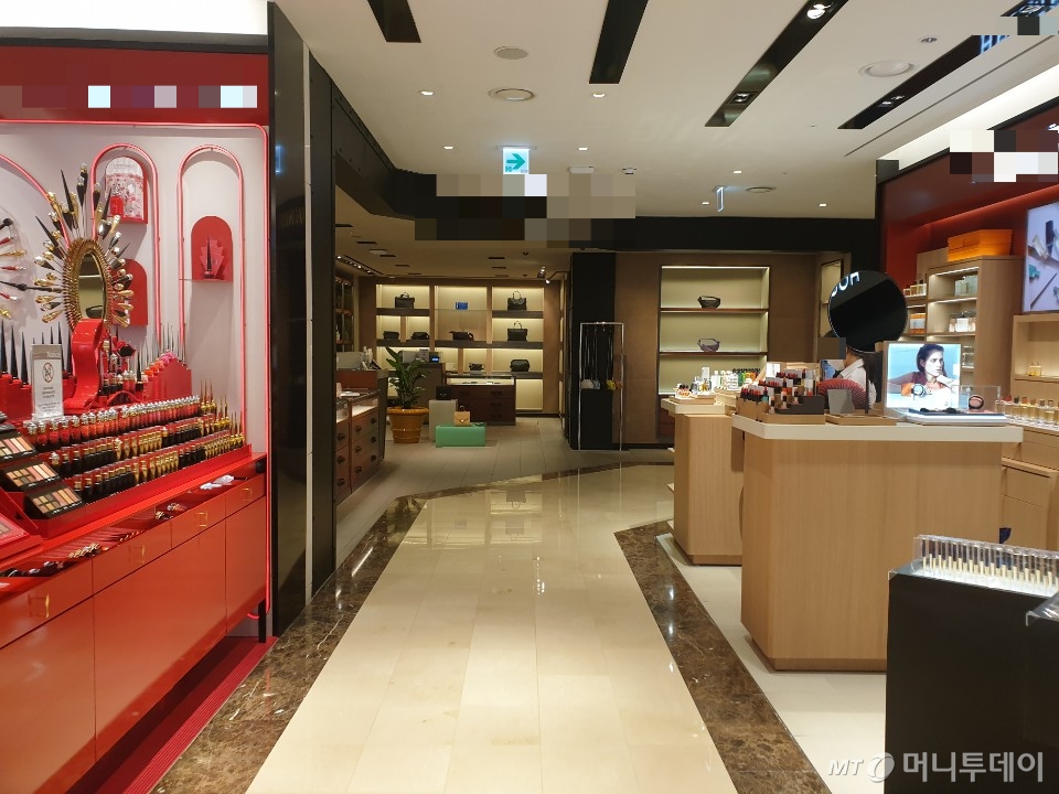 신라면세점 서울점 내 매장 전경 2021.08.24 /사진=이재은 기자