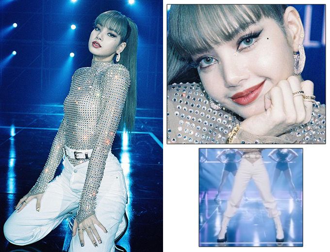 그룹 블랙핑크 리사 /사진=그룹 블랙핑크 리사 인스타그램, NBC '지미 팰론쇼' 