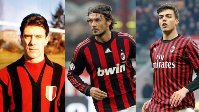 왼쪽부터 차례로 할아버지 체사레 말디니, 아버지 파올로 말디니, 손자 다니엘 말디니./사진=빈센초 란디노 공식 SNS 캡처