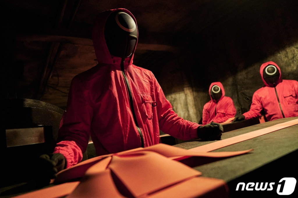 넷플릭스에서 8일(현지시간) 제공한 한국 드라마 '오징어 게임'의 한 장면.  /사진=뉴스1