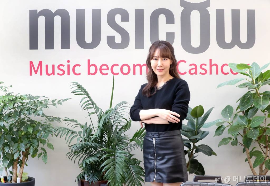9일 정현경 뮤직카우 대표 인터뷰 /사진=홍봉진기자 honggga@