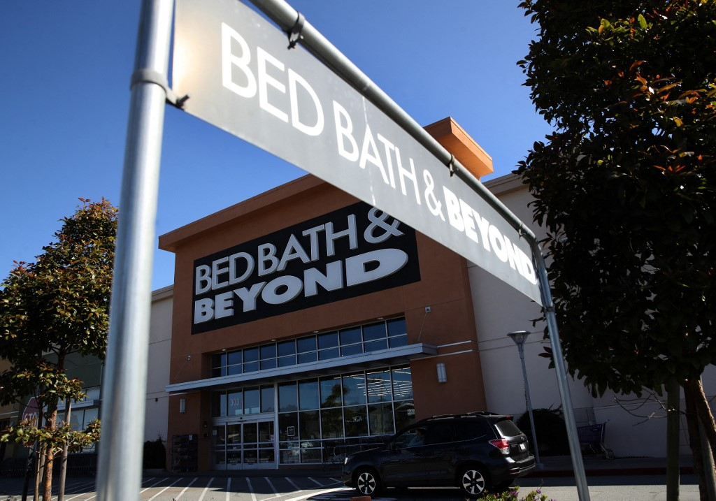 미국 생활용품업체 베드배스앤드비욘드 매장/사진=AFP