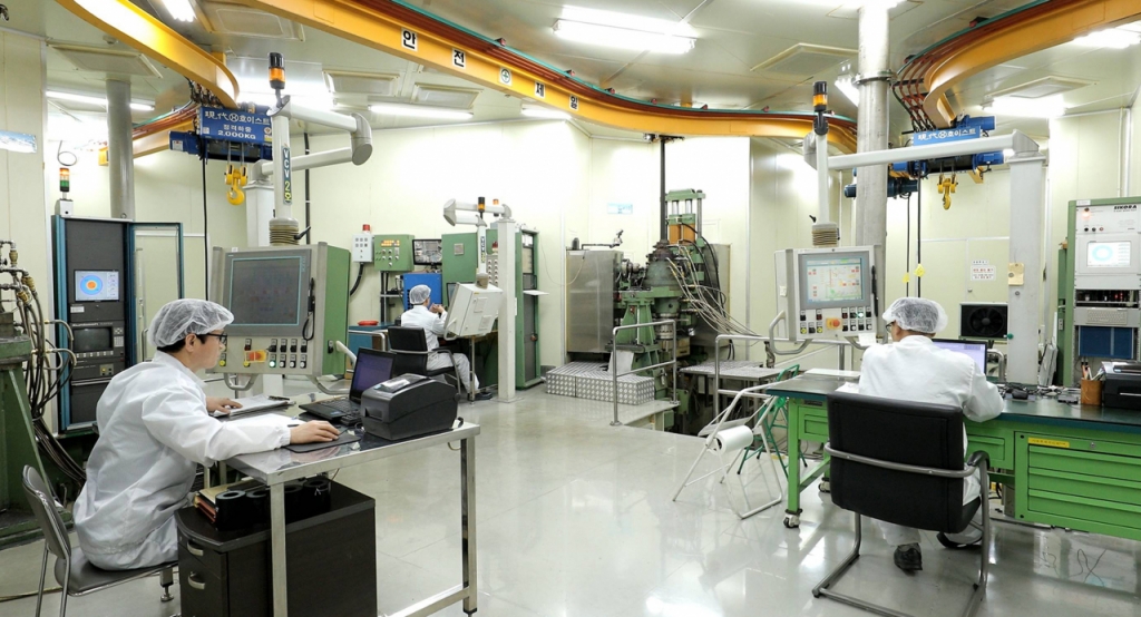 대한전선 VCV타워 21층에 있는 운영실./사진제공=대한전선