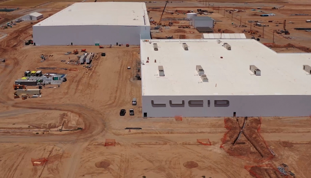 미국 아리조나주 루시드 공장 /사진=루시드 홈페이지