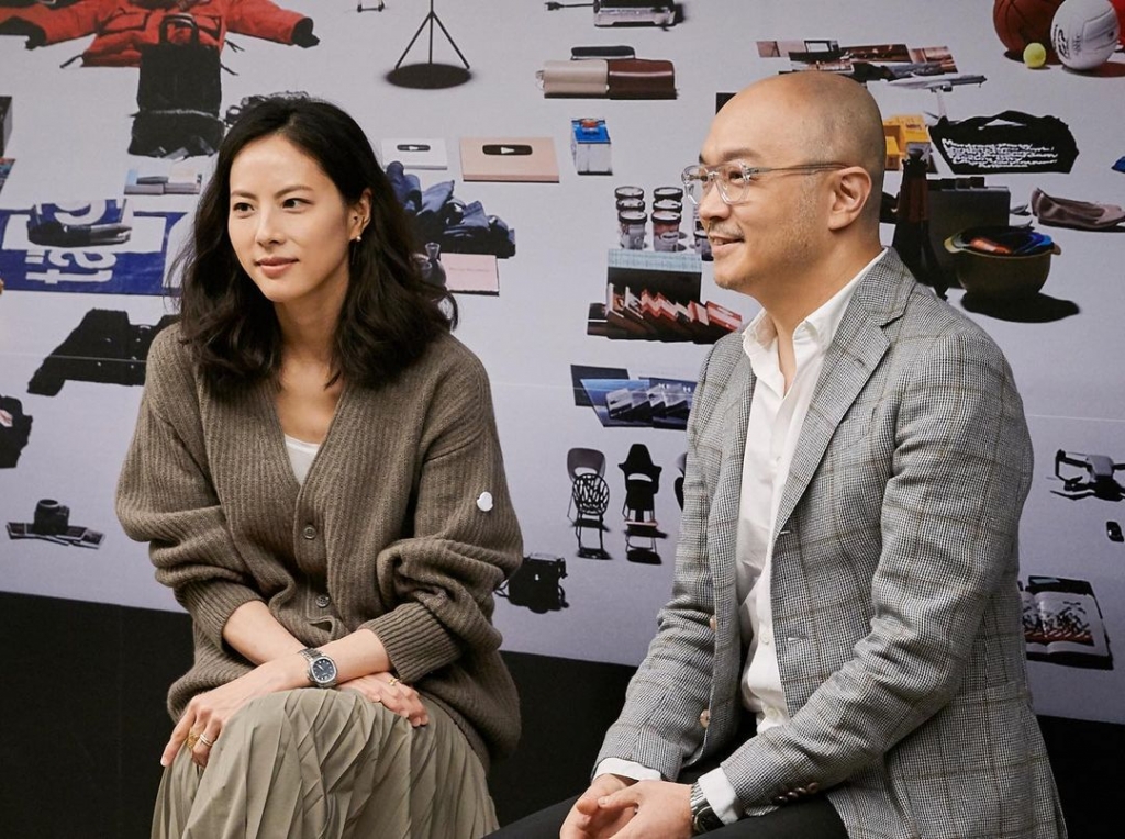 가수 박지윤과 조수용 카카오 공동대표/사진=박지윤 인스타그램