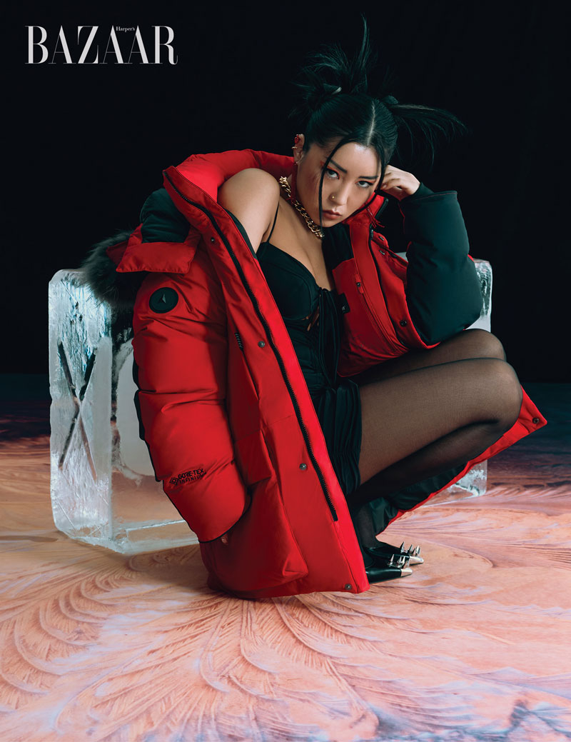 댄서 리헤이/사진제공=하퍼스 바자 코리아(Harper's BAZAAR)