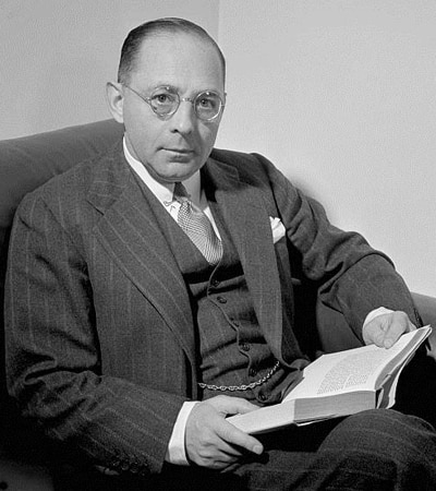 골드만삭스의 아버지로 불리는 존 시드니 와인버그. 존 S. 와인버그는 그의 손자다./사진제공=골드만삭스 홈페이지