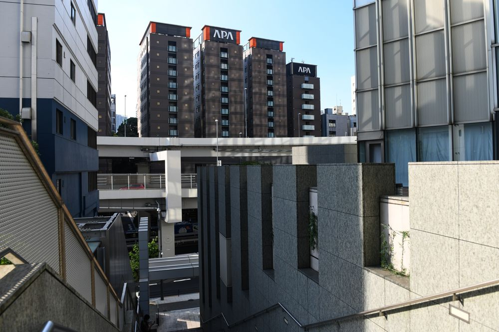 코로나19 여파로 비어있던 객실을 코로나 환자들에게 제공한 APA호텔 /사진=블룸버그