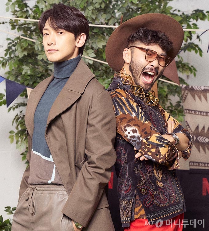 가수 비, 방송인 노홍철/사진제공=넷플릭스