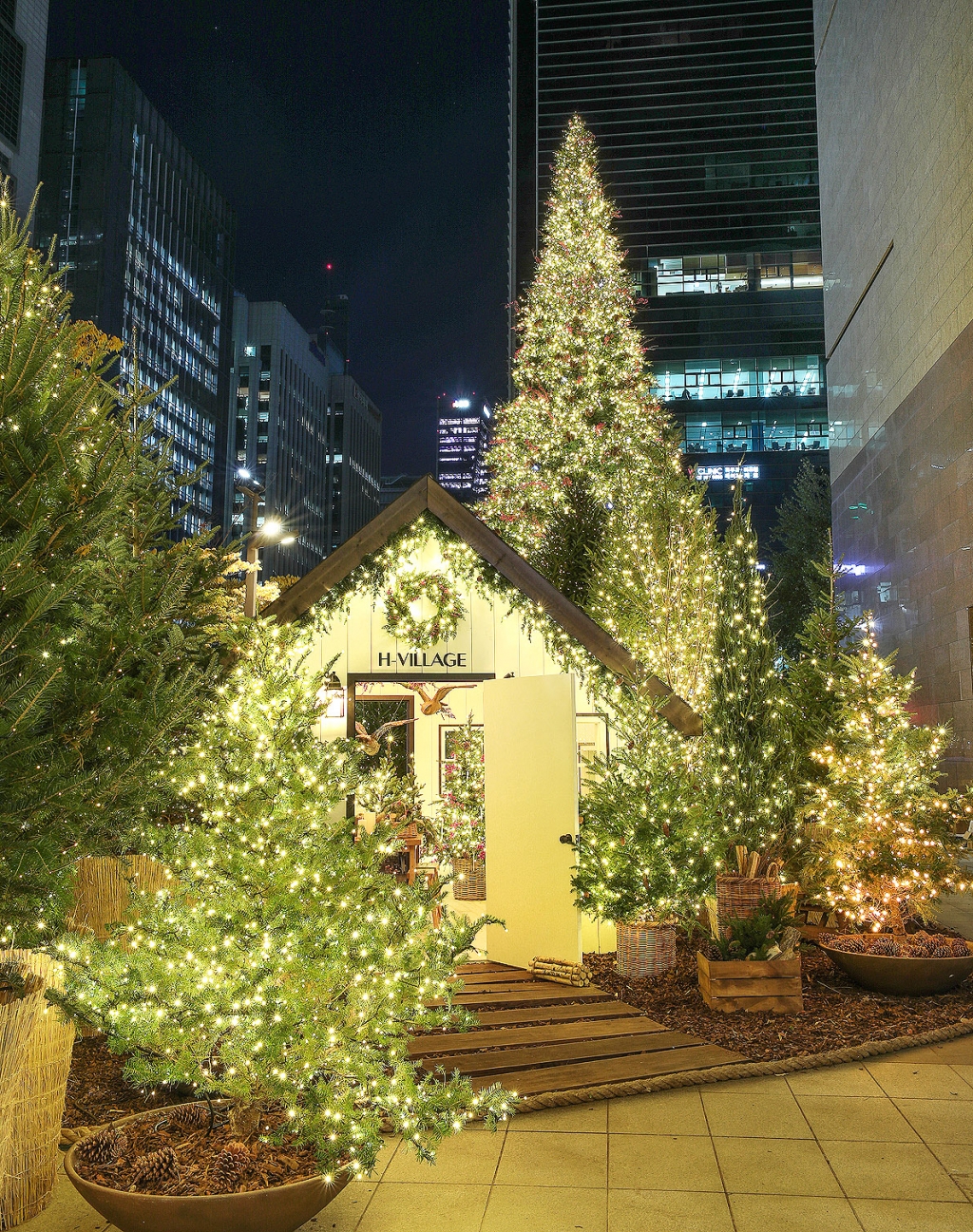 현대백화점 무역센터점 크리스마스 장식 