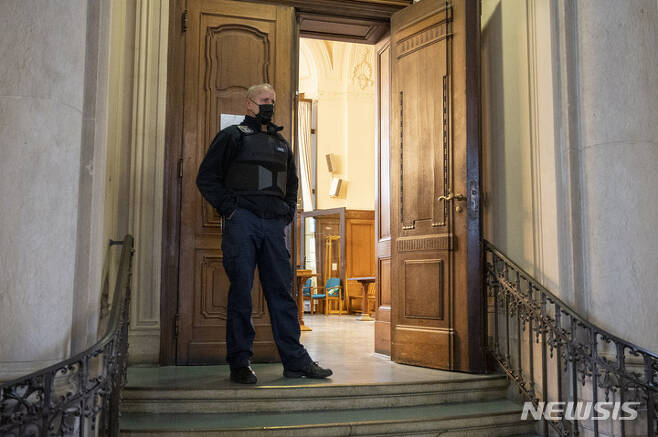 러시아인에 대한 재판이 이뤄지는 독일 법원/사진=뉴시스