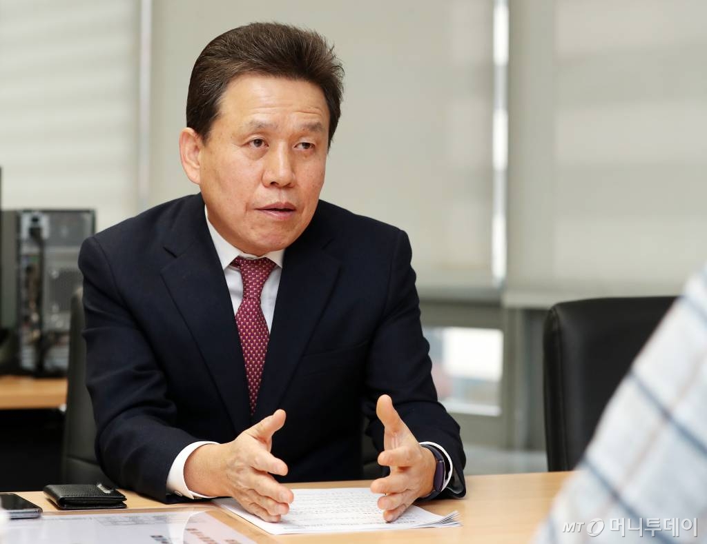 전성배 IITP 원장 인터뷰(머투초대석) /사진=김휘선 기자 hwijpg@