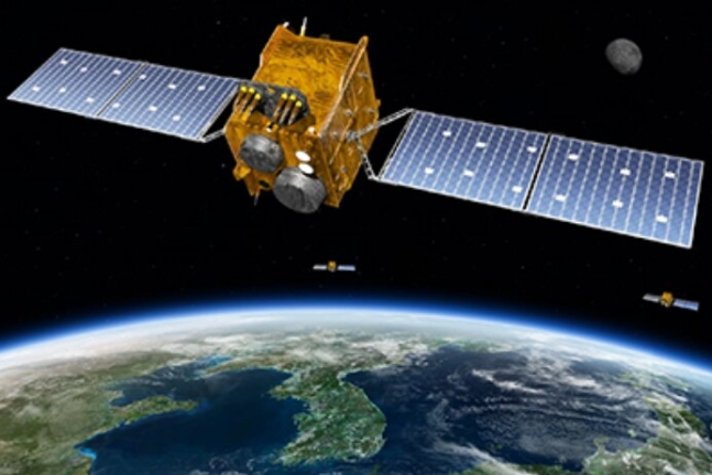 한국형 위성항법시스템(KPS) 임무 상상도. / 사진제공=한국항공우주연구원