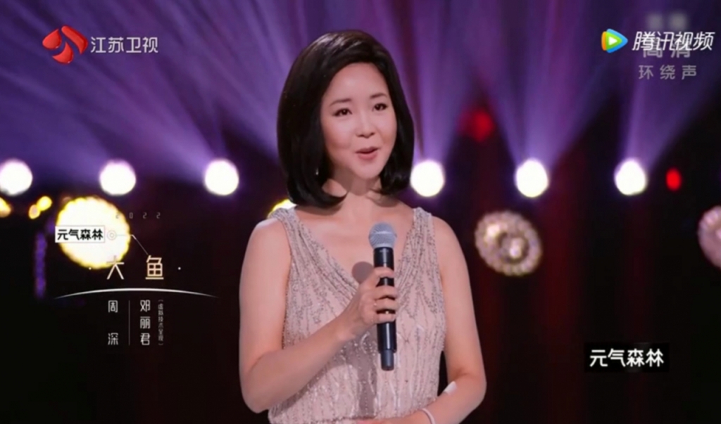 가상인간 '등려군' /사진=중국 장수TV 캡처