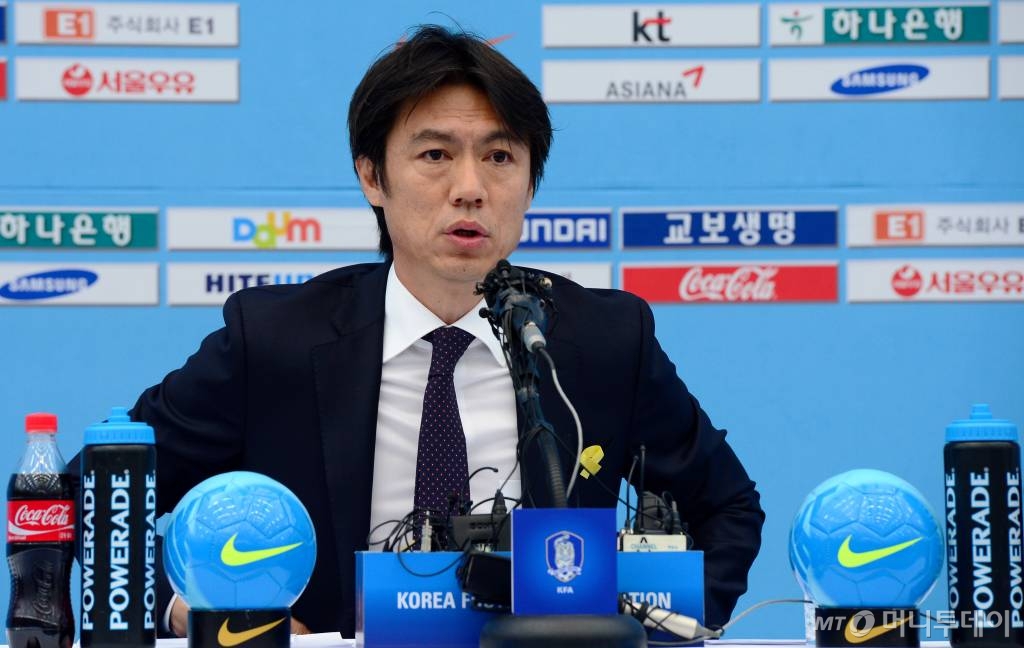 (파주=뉴스1) 박정호 기자 = 홍명보. 2014.5.8/뉴스1 /사진=뉴스1