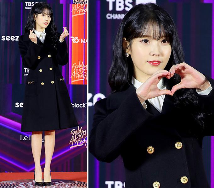 가수 겸 배우 아이유/사진=골든디스크 어워즈 사무국