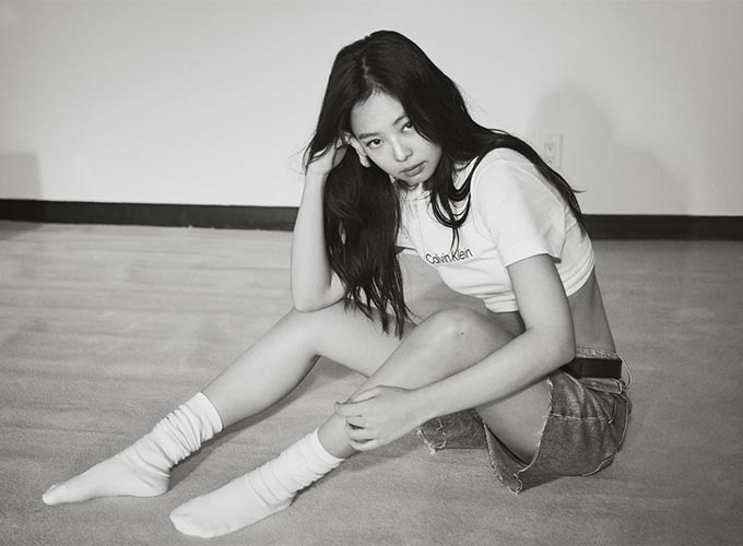 그룹 블랙핑크 제니/사진제공=캘빈클라인