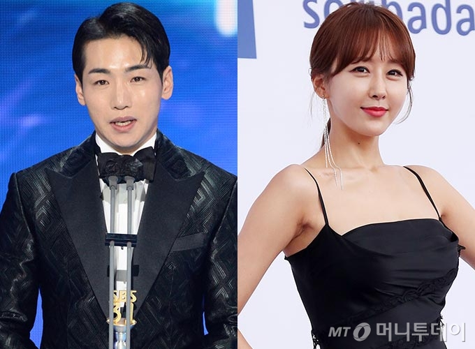 가수 박군, 배우 한영/사진=SBS, 머니투데이 DB