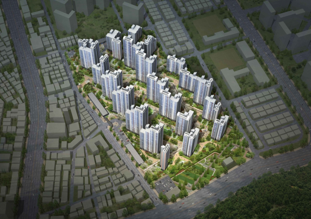 안양 덕현지구 조감도/사진제공=안양시청