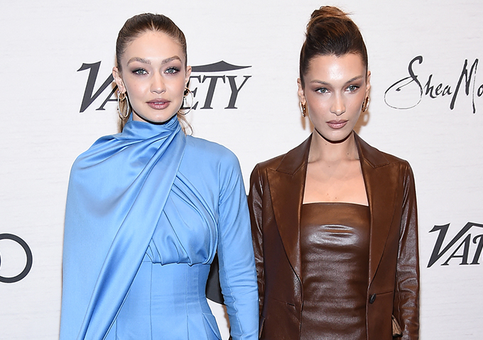 '금수저 모델 자매' 지지 하디드(왼쪽), 벨라 하디드(오른쪽)/사진=AFP/뉴스1