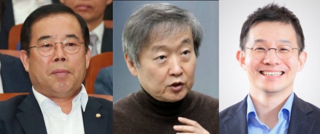 (왼쪽부터) 대통령직 인수위원회 과학기술교육분과 박성중·김창경·남기태 인수위원./사진=머니투데이DB,뉴스1,서울대