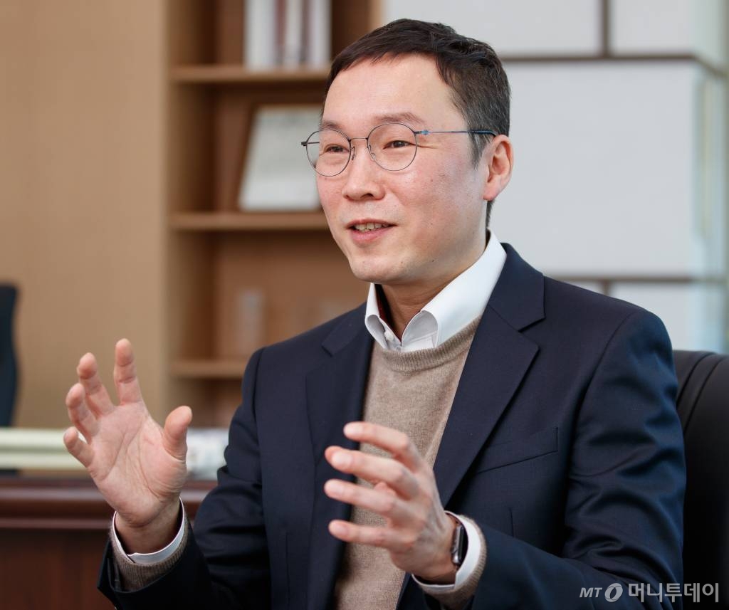 이규호 시큐브 대표. /사진=이기범 기자 leekb@