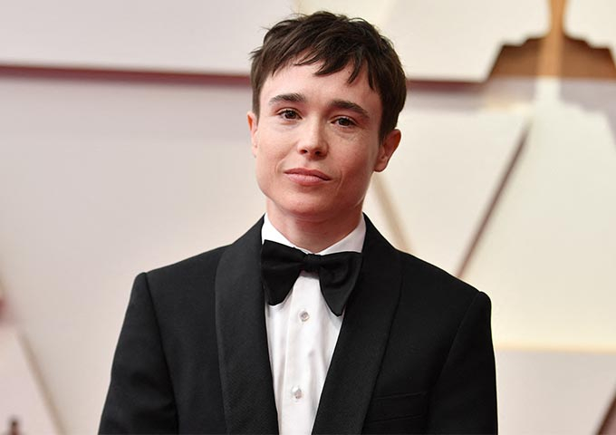 할리우드 배우 엘리엇 페이지/사진=AFP/뉴스1